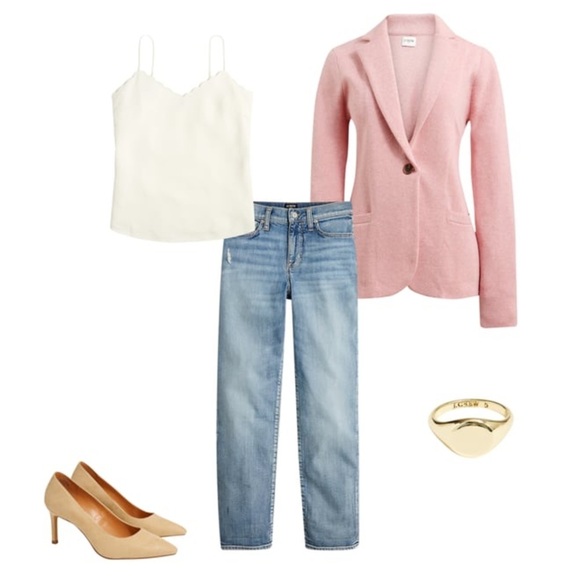 J cree Factory Scalloped cami top - Picture 7 of 7